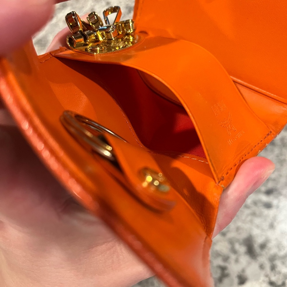 MCM Visetos Trifold Key holder Wallet - Picture 12 of 15